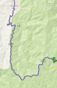 The winding GAR to Mt Hotham.