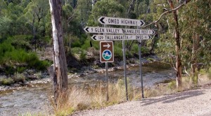 Signpost at Shannonvale.